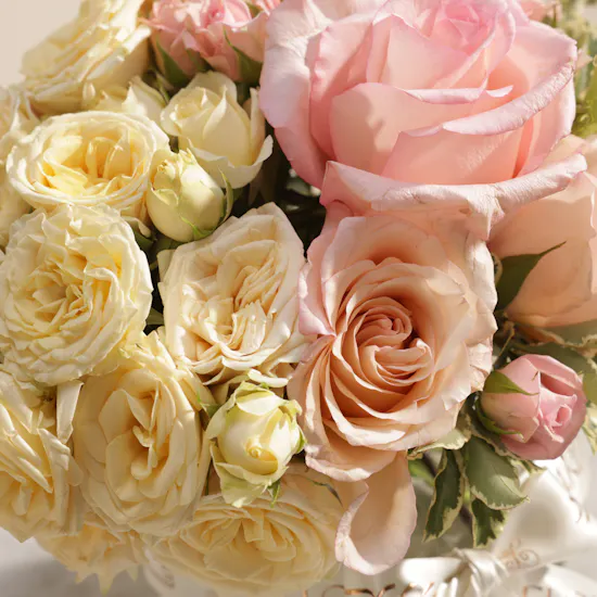 Shiny Flowers Vase