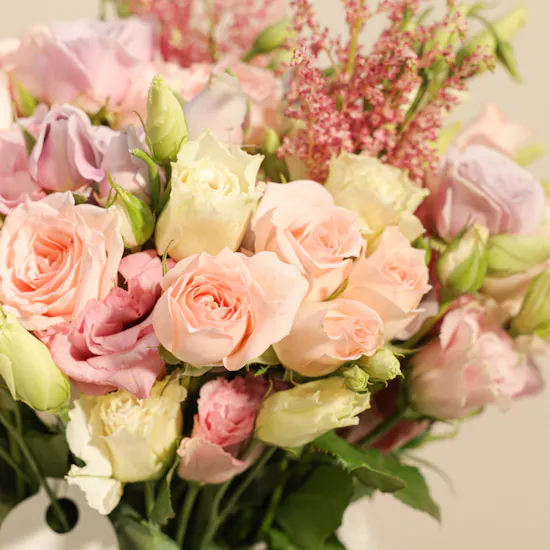 Pastel Flowers Dreams Vase