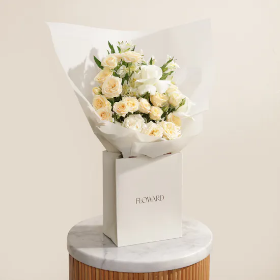 Sunlit Grace Emirati Women’s Day Roses Bouquet