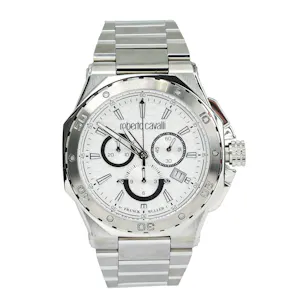 Roberto Cavalli By Franck Muller Men's Watch | Silver