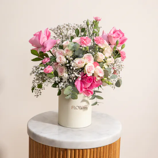 Melody of Rosy Days Flower Box