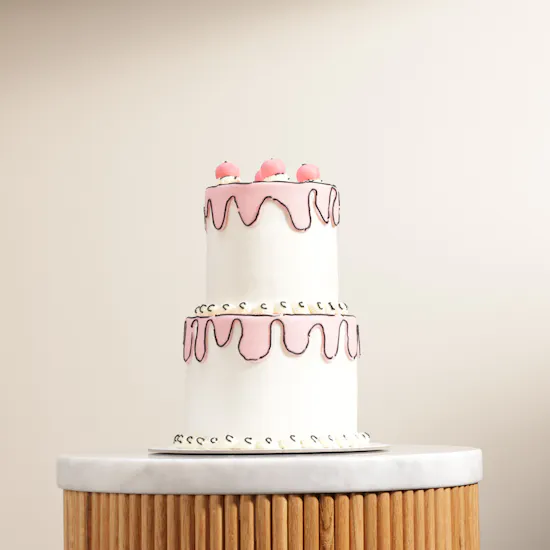 Crumbles Layered 2D Comic Cake