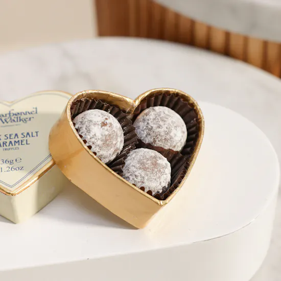 Charbonnel et Walker Chocolate Truffle Box | Dreamy Flowers Vase