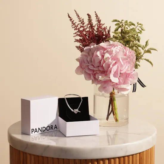 Pandora Unique Bracelet | Stunning Flowers Vase