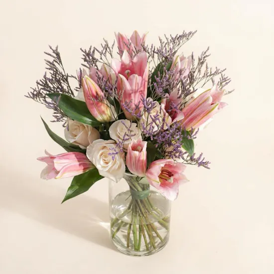 Soft Beauty Flower Vase