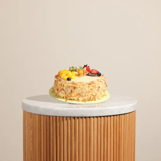 Decorating Memories Fruits Cake