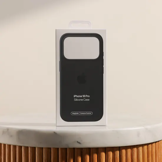 Apple iPhone18 Pro Black Silicone with MagSafe Mobile Case
