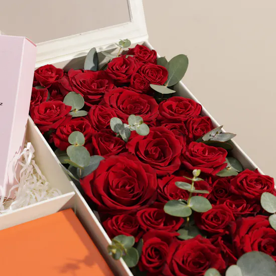 Scent and Sweetness Floral Gift Set Box