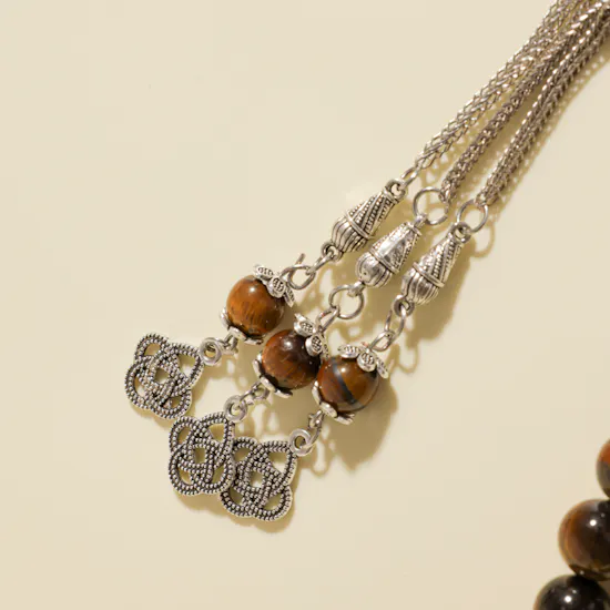Floward Brown Rosary
