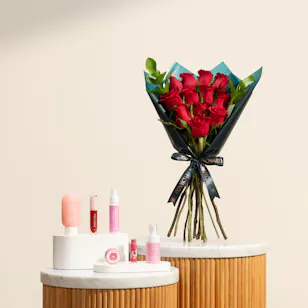 Essentials Autumn Everyday Pouch | Soft Focus Flower