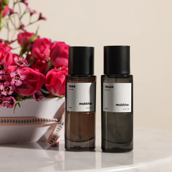 Mubkhar Duo Hair Mist | Fuchsia Baby Rose