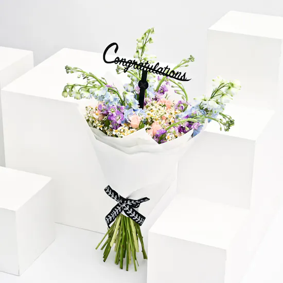 Vibrant Spring Graduation Bouquet