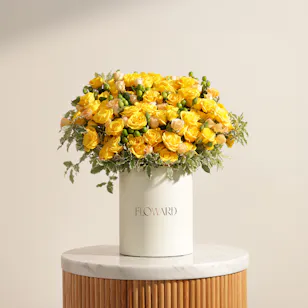 Honey Light Flower Box