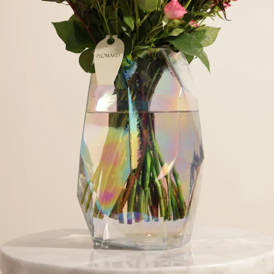 Blush Symphony Rose Vase