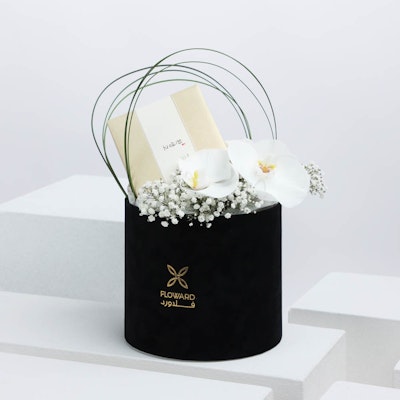 Velvet Box of White Orchid & Yehwadam Set