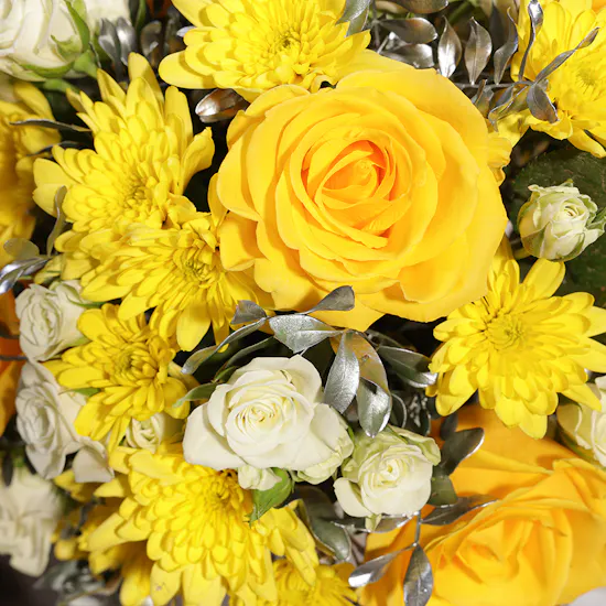 Golden Birthday Vase
