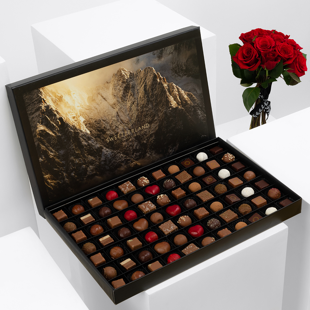 Sweetzerland Prestige Chocolate & Roses