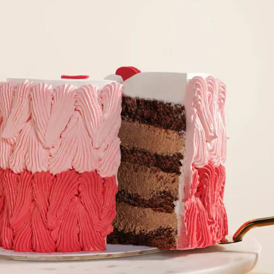 Sweetylicious I Love You Pink Fantasy Cake