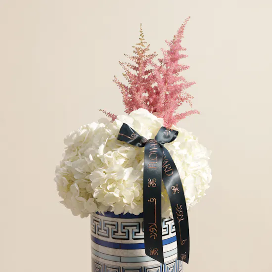 Blush Glow Flower Vase