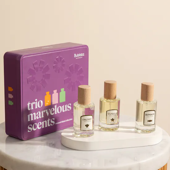 Bubblzz Trio Marvelous Scents Sensual Minis Collection Box