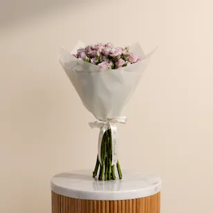 Purple Radiance Bouquet | 18 Baby Roses