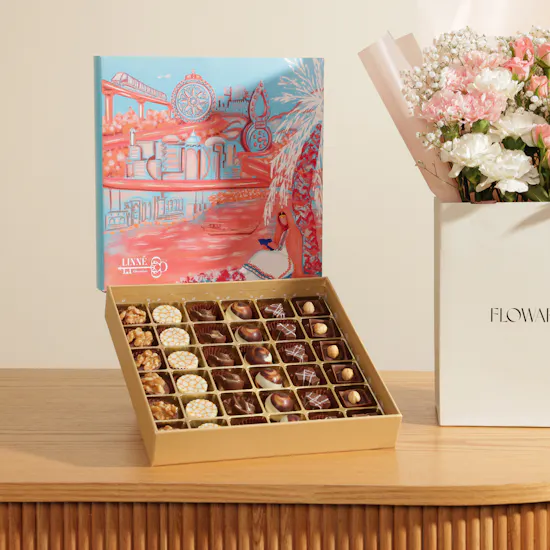 Linne Omani Women’s Day Her Heritage Chocolate Box | Sweet Stillness Flowers