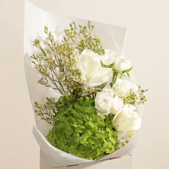 Amber Romance Flowers Bouquet
