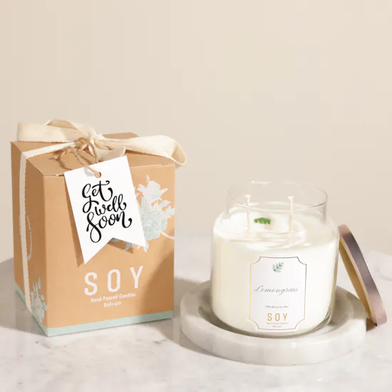 Soy Get Well Soon Lemongrass Candle