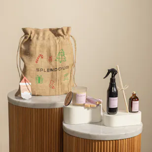 Splendour Amber Santa's Bag