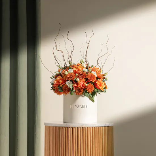 Warm Moment Flowers Box