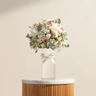 Pure Love Flowers Vase