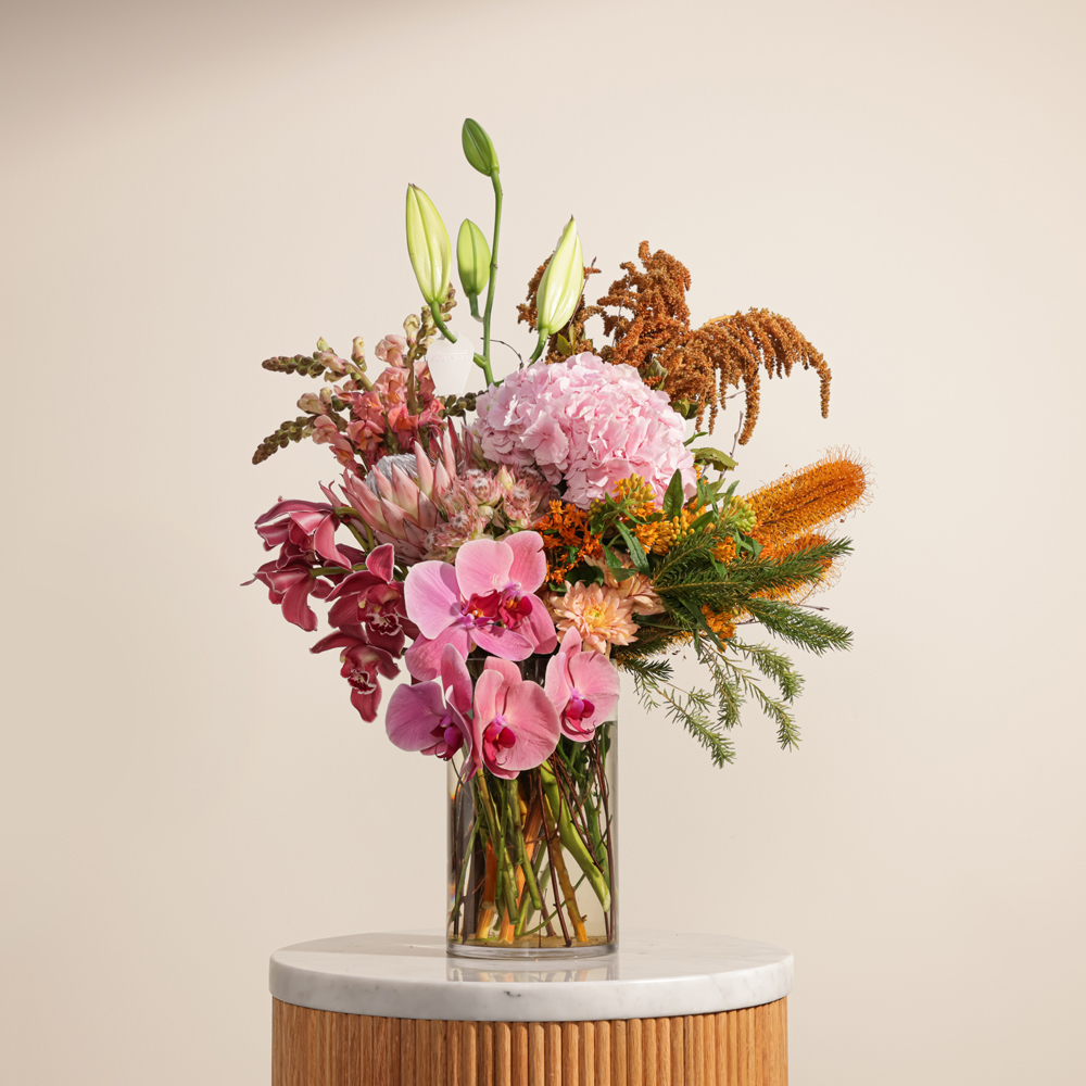 Flamingo Fiesta Flower Vase by September Studio