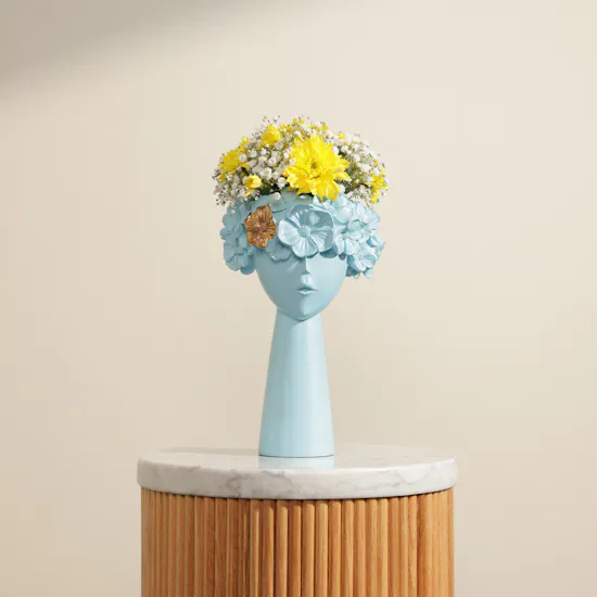 Charming Lady Flower Vase