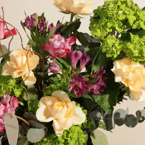 Soft Serenade Flowers Vase