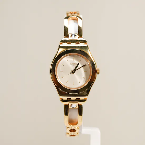 Swatch Inestima Gold Tone Women’s Watch