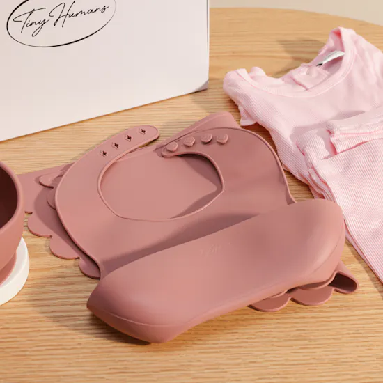Tiny Humans Newborn Feeding Girl’s Gift Set