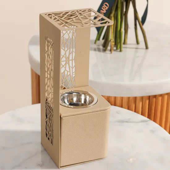 Cascades Decorative Square Metal incense Burner | Crimson Joy Flowers