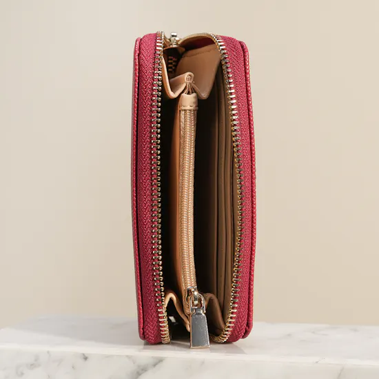 Guess Garnet Laurel II Slg Medium Zip Around Women's Wallet