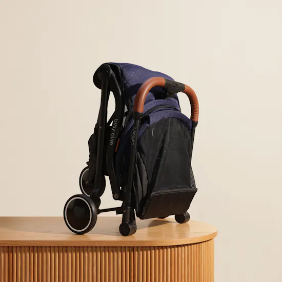 Contours Bitsy Elite Sapphire Blue Stroller