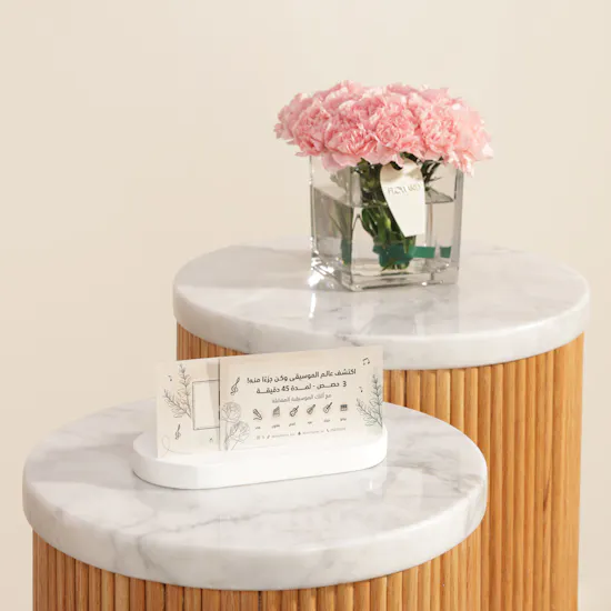 Music Home 3 Classes for 45 Minutes Voucher | Melody of Life Flowers Vase