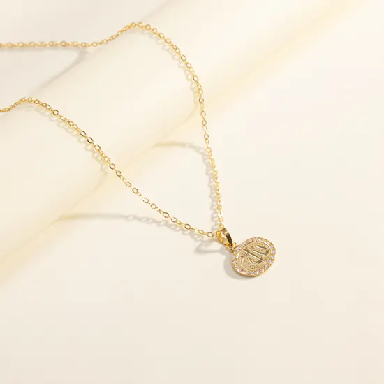 Hrh Allah Gold Plated Necklace