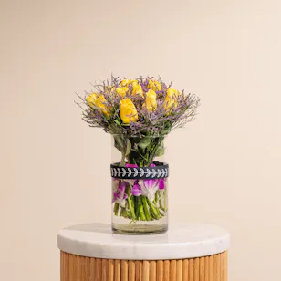 Yellow Roses | Summer Vase
