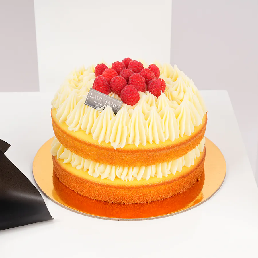 Laviviane Medium Size Lemon Cake | Joyful Bouquet 4