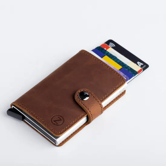 ZUS Genuine Leather Wallet | Brown