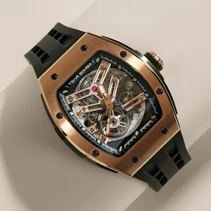 Tsar Bomba Elemental Automatic Rose Gold Black Men's Watch