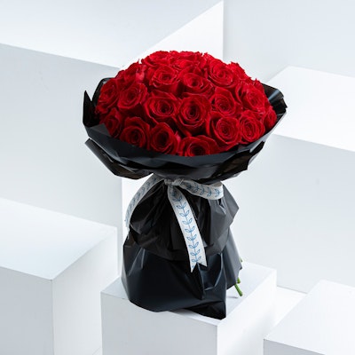 Get One Gift One -Red Roses Hand Bouquet 