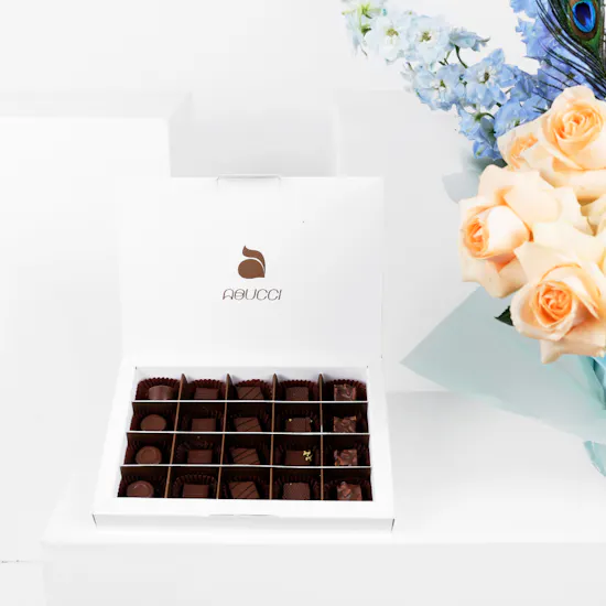 Abucci Chocolates Box | Flowers Bouquet