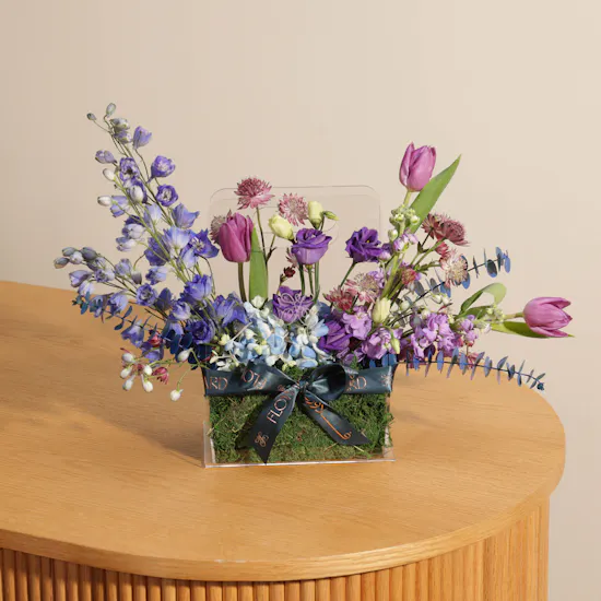 Royal Flowers | Acrylic Bag