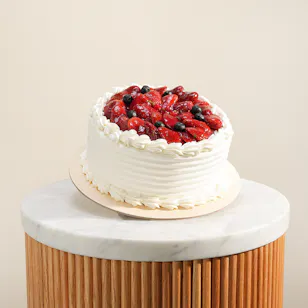 Secrets Cake Forte Blanc Fraise Cake