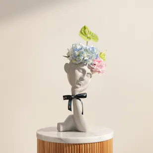 Fantastic Face Shaped Flower Vase